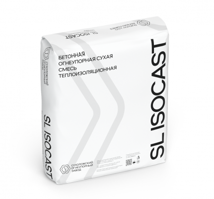 SL ISOCAST® refractory concrete thermal insulation mixture